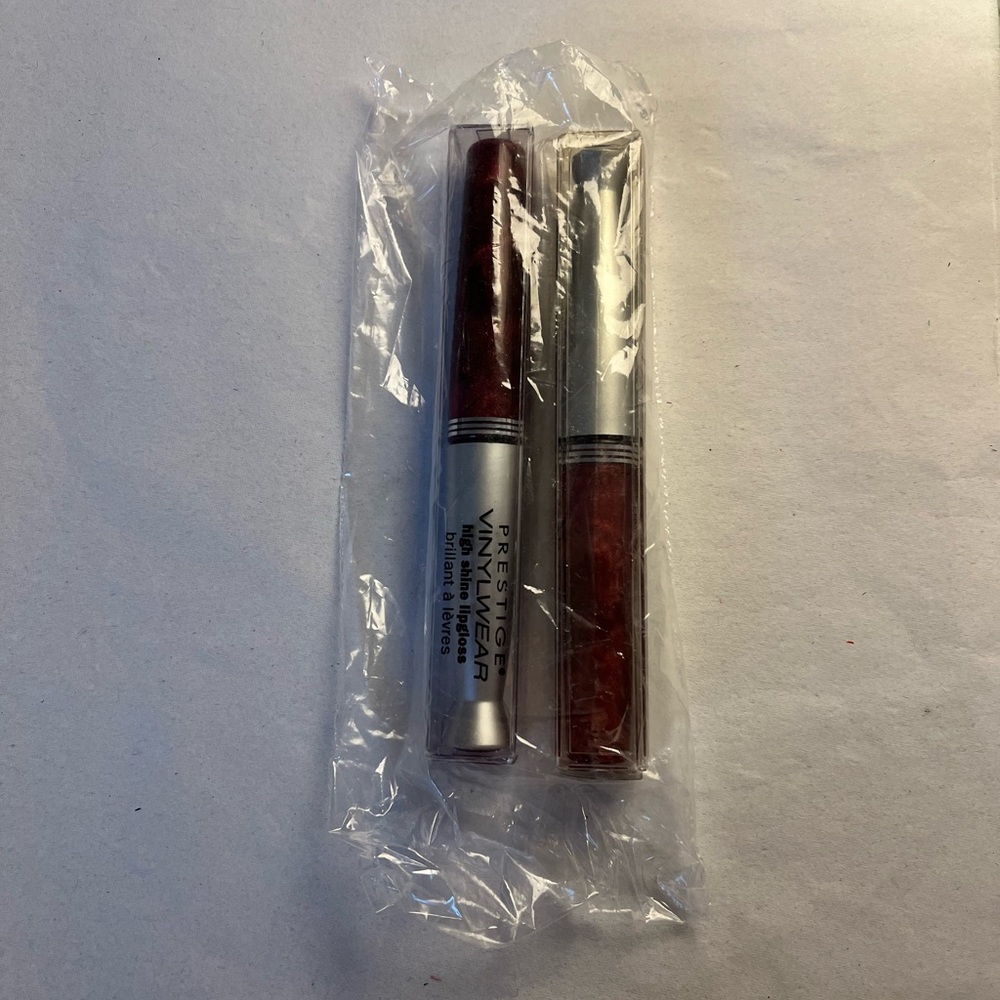 Vinylwear brown high shine lipgloss - pack of 2
